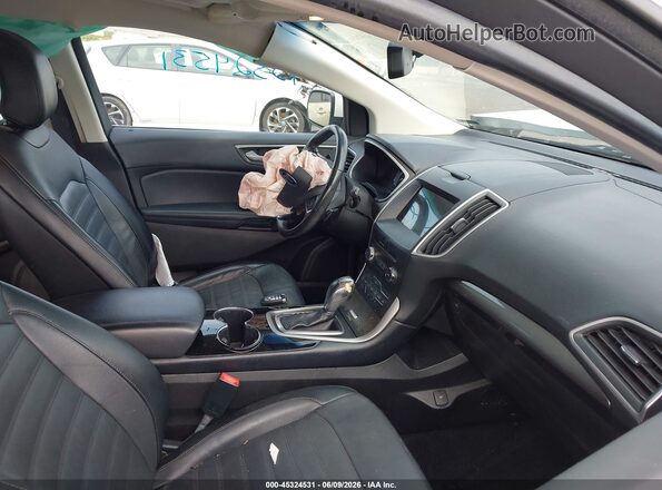 2FMPK3J93HBB96982 2017 FORD EDGE White Front interior view