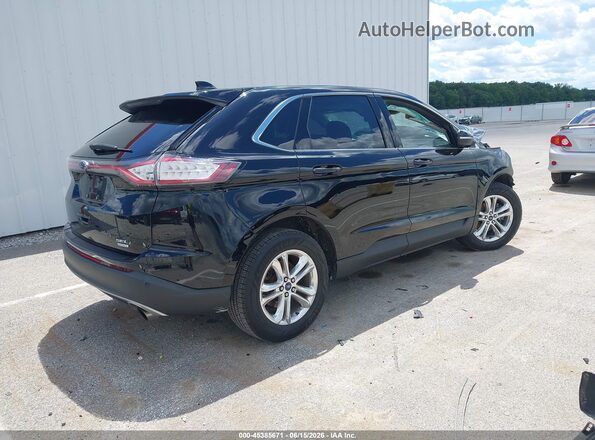 2FMPK3J93HBC48255 2017 FORD EDGE Black Задня права чверть