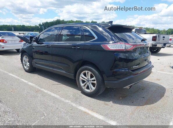 2FMPK3J93HBC48255 2017 FORD EDGE Black Задня ліва чверть