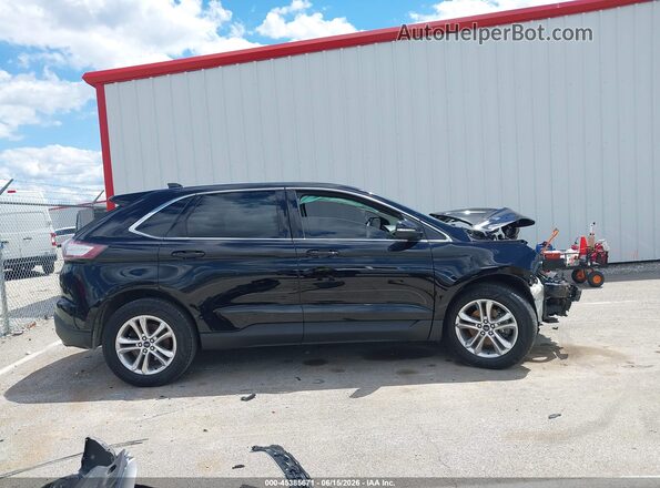 2FMPK3J93HBC48255 2017 FORD EDGE Black Панорамний вид салону 360°