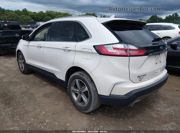 2FMPK3J93KBB85388 2019 FORD EDGE White Trasero izquierdo
