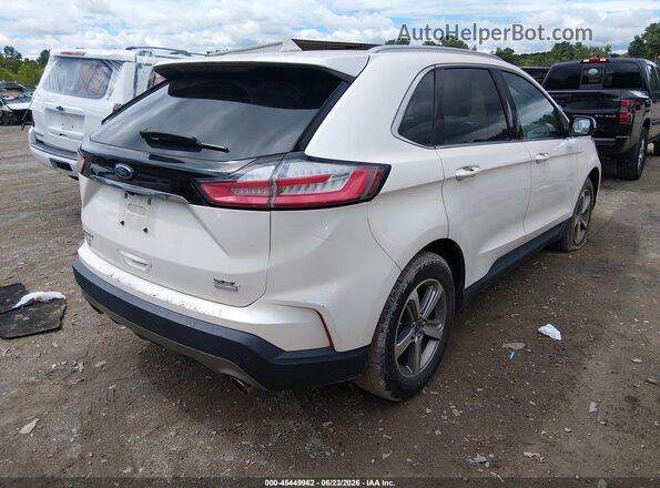 2FMPK3J93KBB85388 2019 FORD EDGE White Trasero derecho