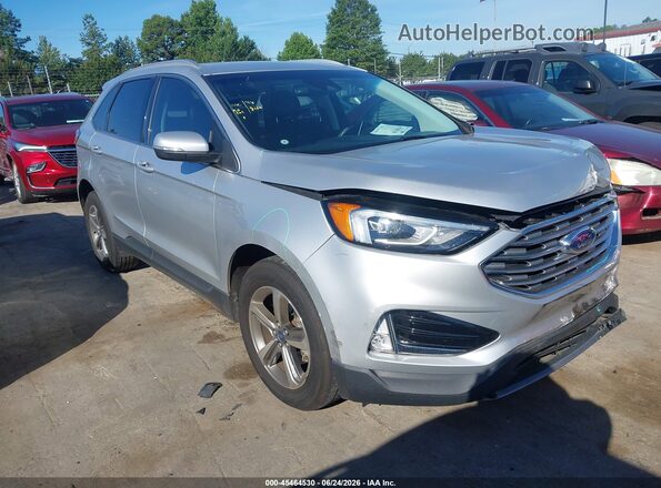 2FMPK3J93KBC68206 2019 FORD EDGE Silver Rear interior view
