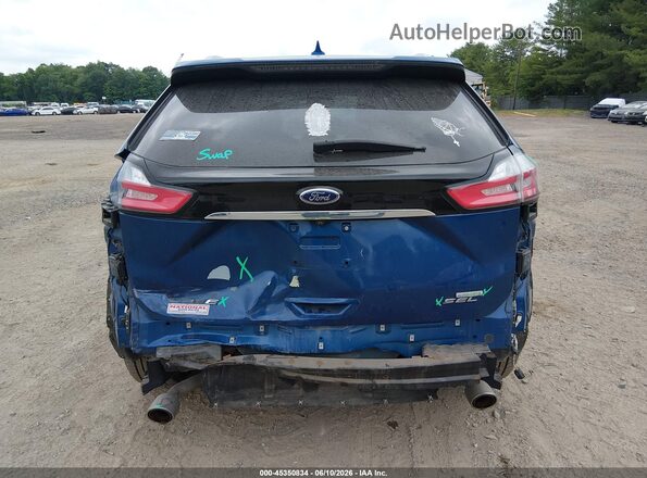 2FMPK3J93LBA28753 2020 FORD EDGE Blue Դիմացի տեսք