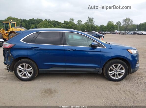 2FMPK3J93LBA28753 2020 FORD EDGE Blue Սալոնի 360 աստիճան տեսք
