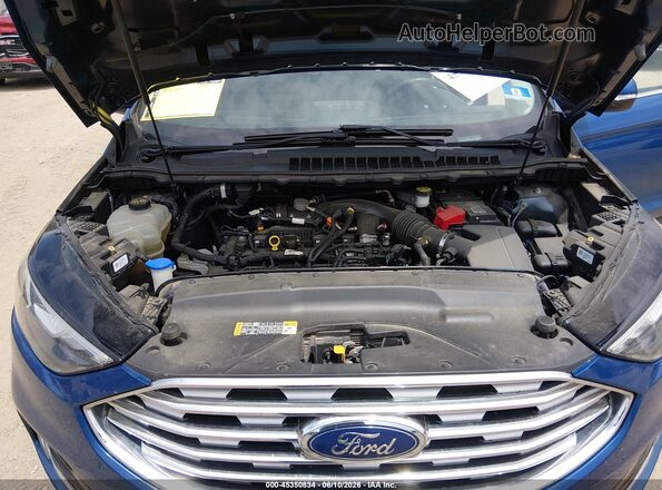 2FMPK3J93LBA28753 2020 FORD EDGE Blue Հետևի տեսք