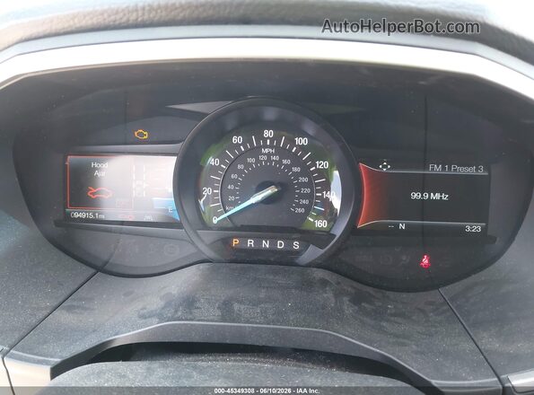 2FMPK3J93LBA99533 2020 FORD EDGE Gray უკანა სავარძლების ხედი