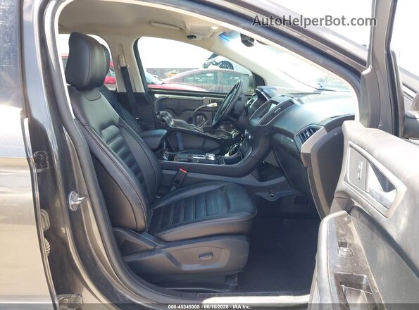 2FMPK3J93LBA99533 2020 FORD EDGE Gray წინა სალონის ხედი