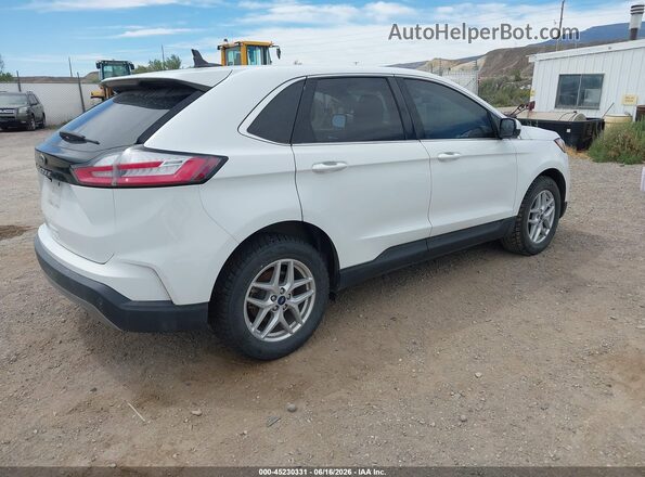 2FMPK3J93MBA40807 2021 FORD EDGE Белый Задняя правая четверть