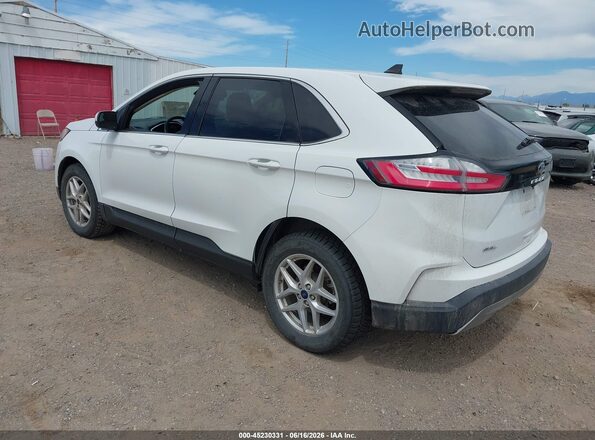 2FMPK3J93MBA40807 2021 FORD EDGE Белый Задняя левая четверть