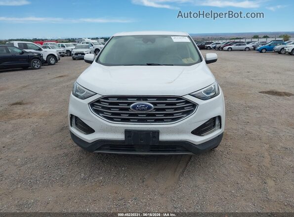 2FMPK3J93MBA40807 2021 FORD EDGE Белый Вид щитка приборов
