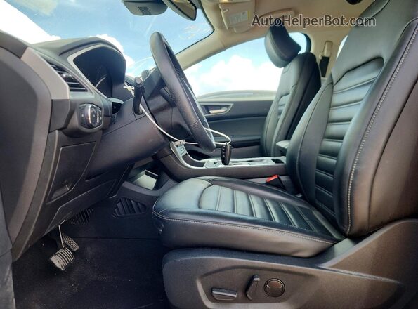 2FMPK3J93MBA43836 2021 FORD EDGE Белый Вид салона спереди