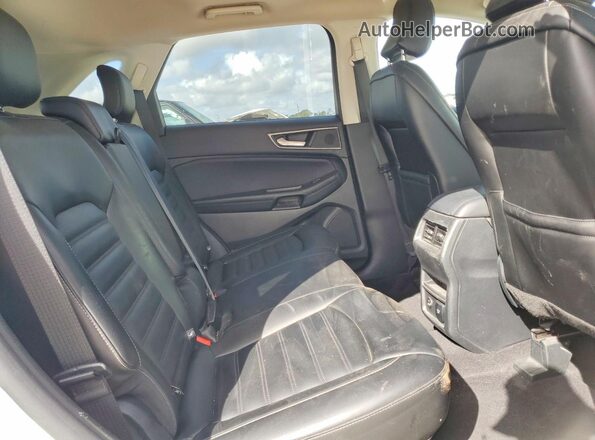 2FMPK3J93MBA43836 2021 FORD EDGE Белый Вид задней части салона