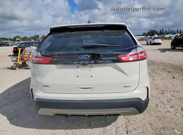 2FMPK3J93MBA43836 2021 FORD EDGE Белый Вид сзади