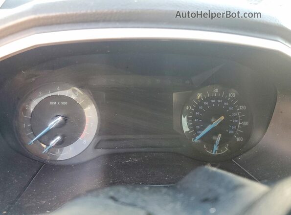 2FMPK3J94GBC00875 2016 FORD EDGE White Вид щитка приладів