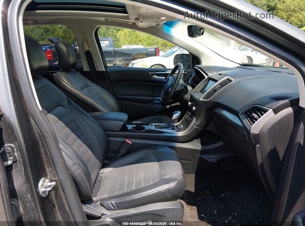 2FMPK3J94GBC52801 2016 FORD EDGE Gray Front interior view