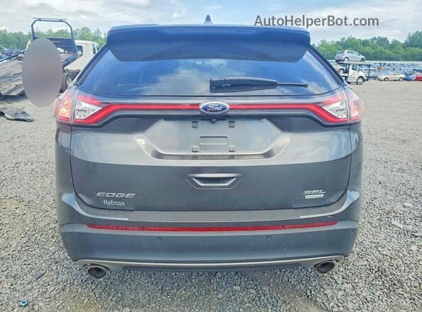 2FMPK3J94HBB44146 2017 FORD EDGE Gray 