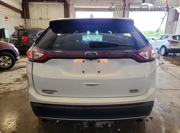 2FMPK3J94JBB09497 2018 FORD EDGE White Vista trasera