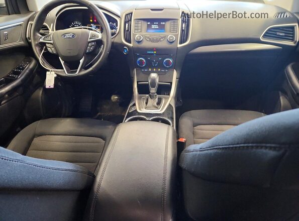 2FMPK3J94JBB09497 2018 FORD EDGE White Vista del salpicadero