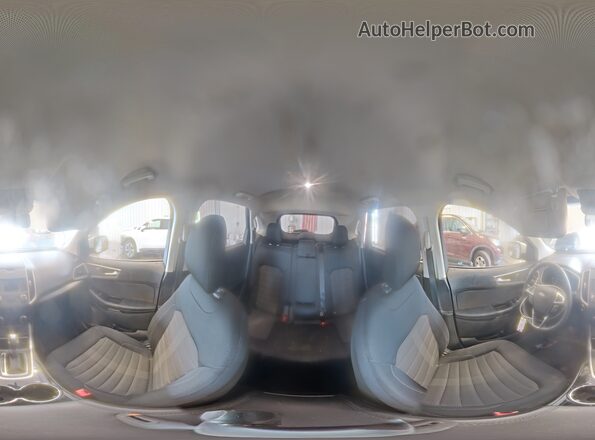 2FMPK3J94JBB09497 2018 FORD EDGE White Vista interior de 360 grados