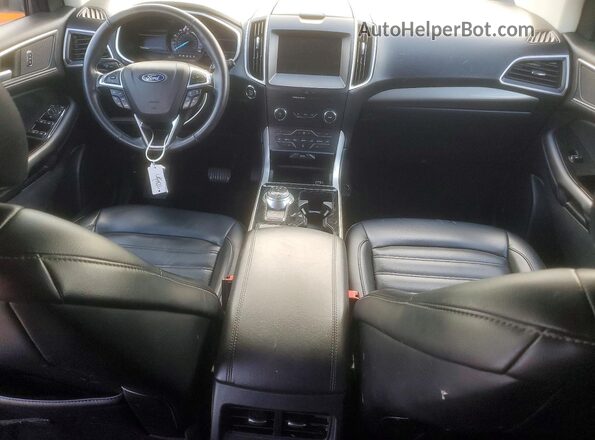 2FMPK3J94KBB23532 2019 FORD EDGE Silver Առջևի վահանակի տեսք