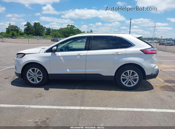 2FMPK3J94KBB67028 2019 FORD EDGE Белый Панорамный вид салона 360°