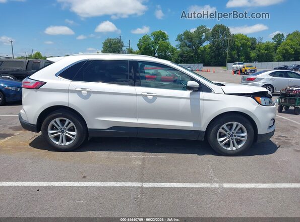 2FMPK3J94KBB67028 2019 FORD EDGE Белый Вид задней части салона