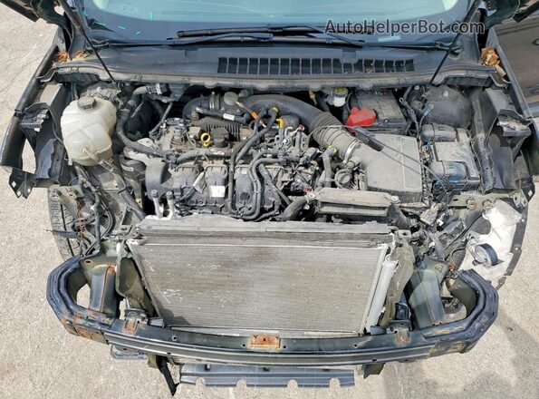 2FMPK3J94LBA14909 2020 FORD EDGE Black Engine compartment view