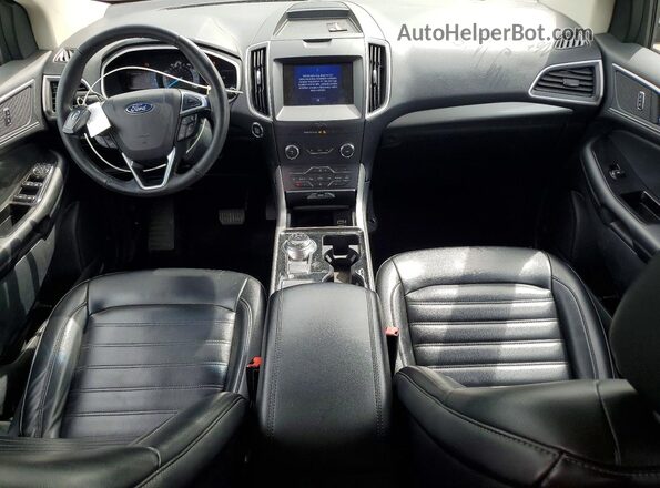 2FMPK3J94LBA14909 2020 FORD EDGE Black Dashboard view