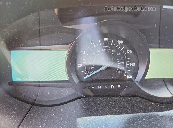 2FMPK3J94LBA60661 2020 FORD EDGE Black Սարքավորումների վահանակի տեսք