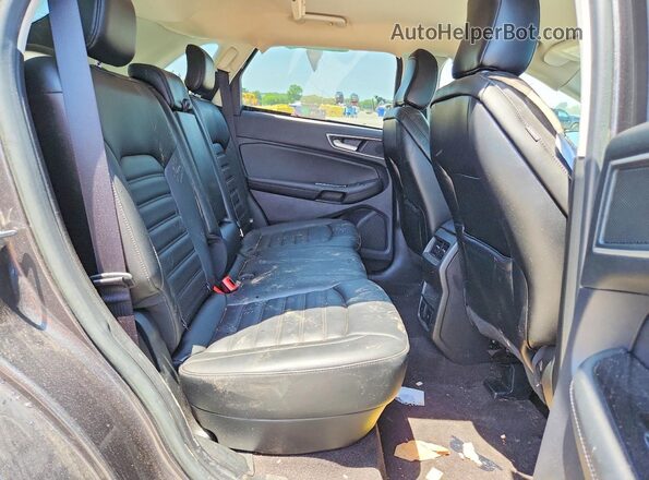 2FMPK3J94LBA60661 2020 FORD EDGE Black Հետևի նստատեղերի տեսք