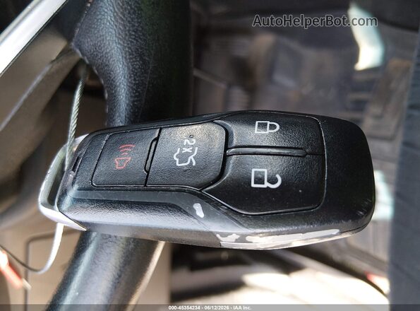 2FMPK3J95HBB10376 2017 FORD EDGE Blue Vista del salpicadero