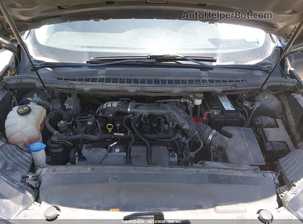 2FMPK3J95HBB10376 2017 FORD EDGE Blue Vista trasera