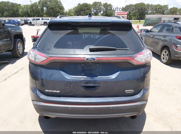 2FMPK3J95HBB10376 2017 FORD EDGE Blue 