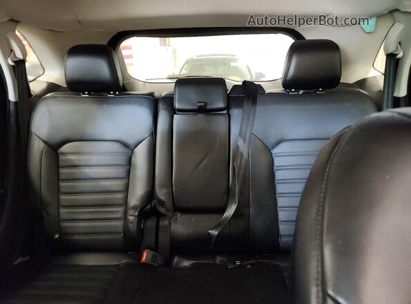 2FMPK3J95HBB93470 2017 FORD EDGE Black Vista de los asientos traseros