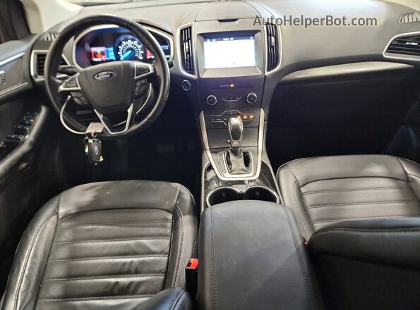 2FMPK3J95HBB93470 2017 FORD EDGE Black Vista del salpicadero