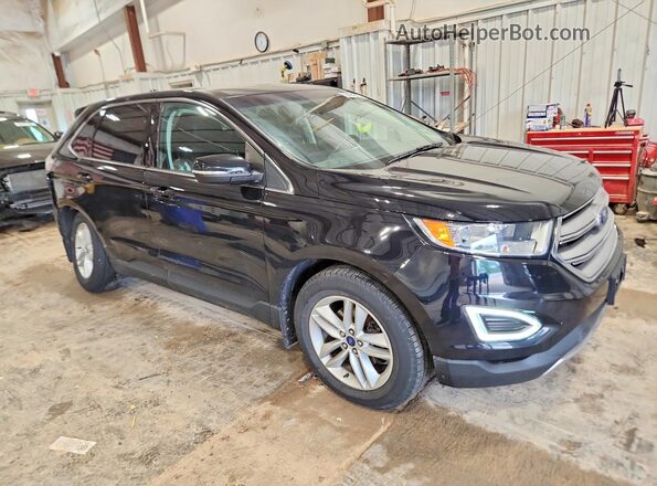 2FMPK3J95HBB93470 2017 FORD EDGE Black Delantero derecho