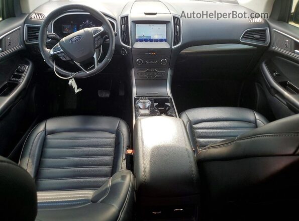 2FMPK3J95KBB09445 2019 FORD EDGE White წინა პანელის ხედი
