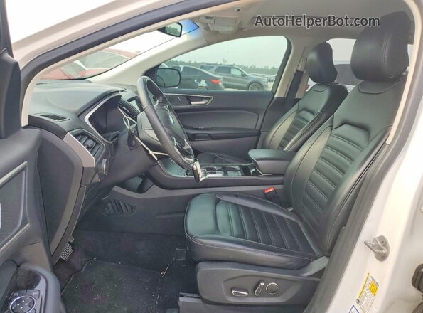 2FMPK3J95KBB09445 2019 FORD EDGE White წინა სალონის ხედი