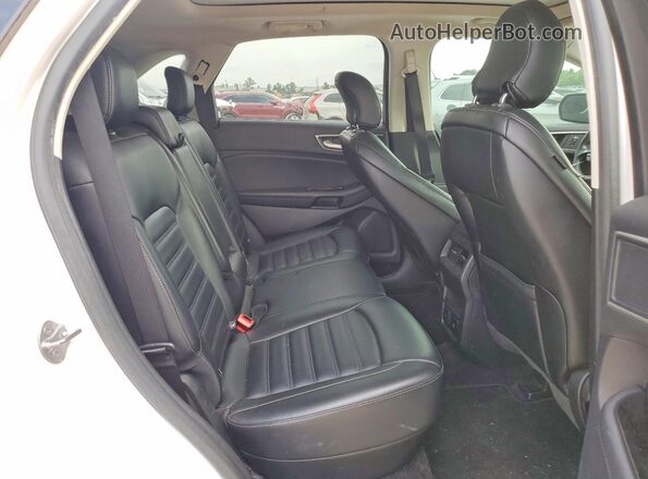 2FMPK3J95KBB09445 2019 FORD EDGE White უკანა სალონის ხედი
