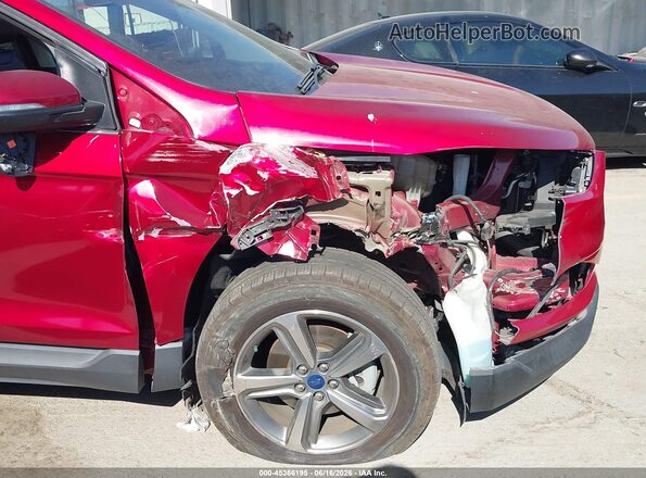 2FMPK3J95KBC48717 2019 FORD EDGE Red Front view