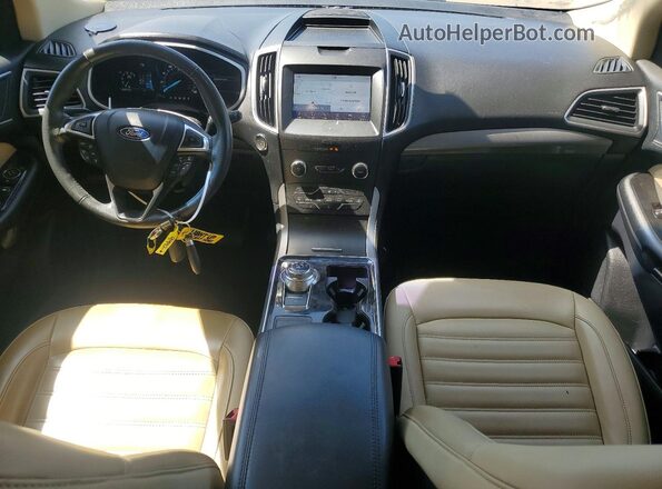 2FMPK3J95LBA59891 2020 FORD EDGE Серый Вид щитка приборов