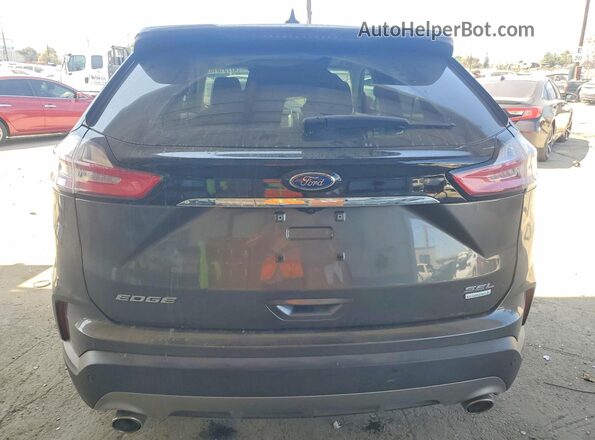 2FMPK3J95LBA59891 2020 FORD EDGE Серый Вид салона спереди