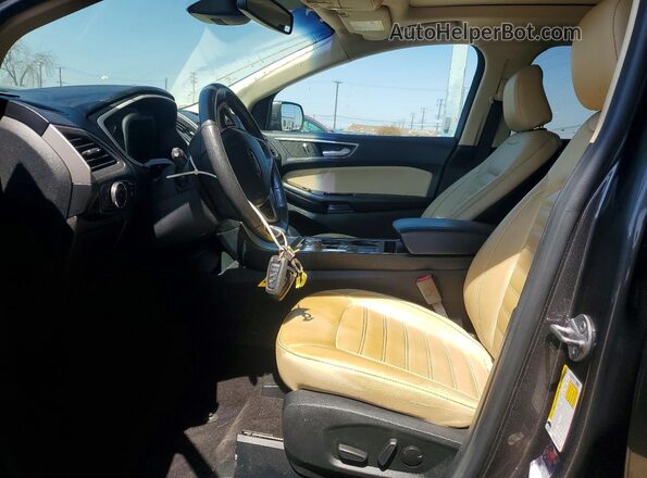 2FMPK3J95LBA59891 2020 FORD EDGE Серый Вид панели приборов