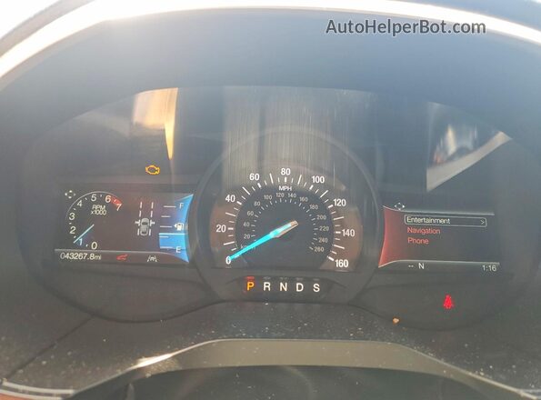 2FMPK3J95LBA59891 2020 FORD EDGE Серый Вид задних сидений