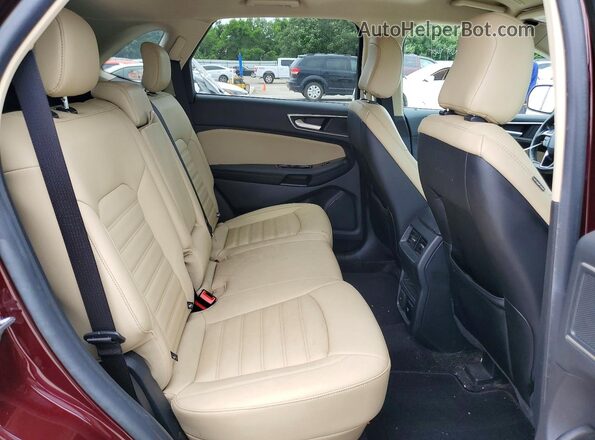 2FMPK3J95LBA82877 2020 FORD EDGE Burgundy Rear interior view