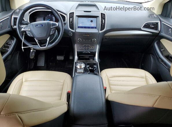 2FMPK3J95LBA82877 2020 FORD EDGE Burgundy Dashboard view