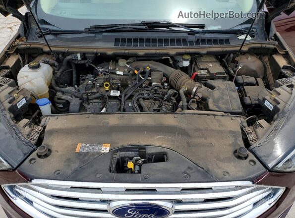 2FMPK3J95LBA82877 2020 FORD EDGE Burgundy Engine compartment view