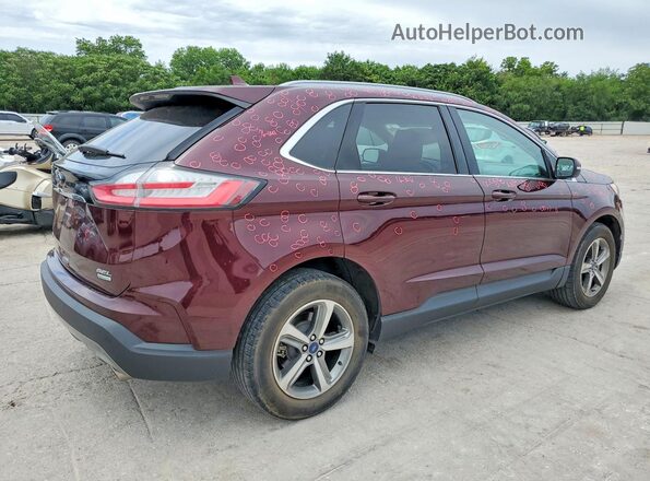 2FMPK3J95LBA82877 2020 FORD EDGE Burgundy Rear right