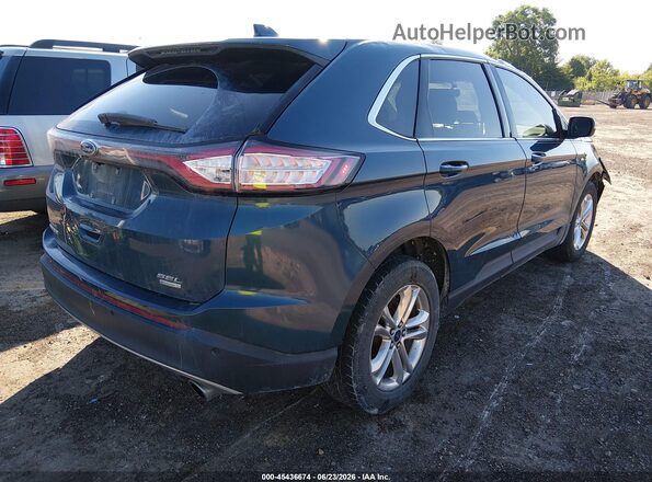 2FMPK3J96GBC40391 2016 FORD EDGE Blue Tył prawy